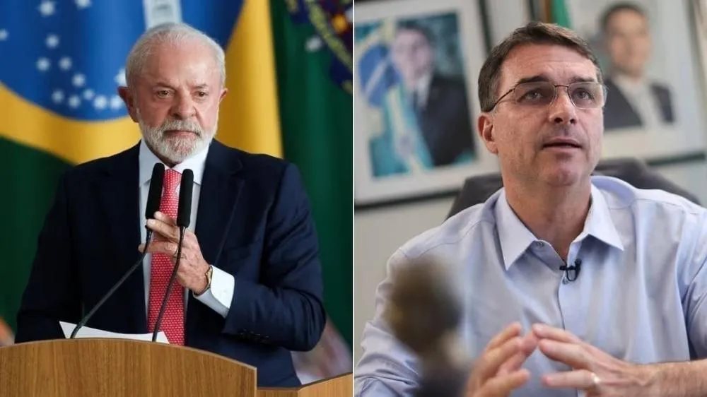 Flávio Bolsonaro vence em Israel, enquanto Lula lidera na Palestina