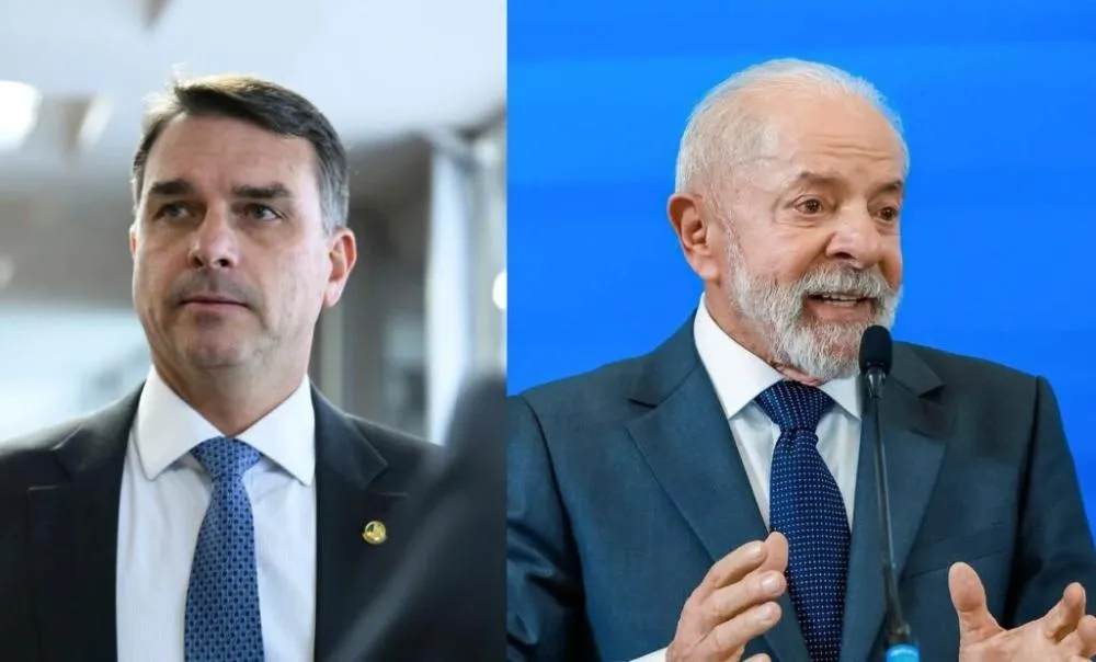 Quaest: Flávio Bolsonaro tem 51% dos votos válidos contra 49% de Lula no 2º turno
