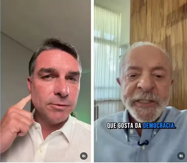 Lula publica mais no Instagram, mas Flávio Bolsonaro alcança mais pessoas por postagem
