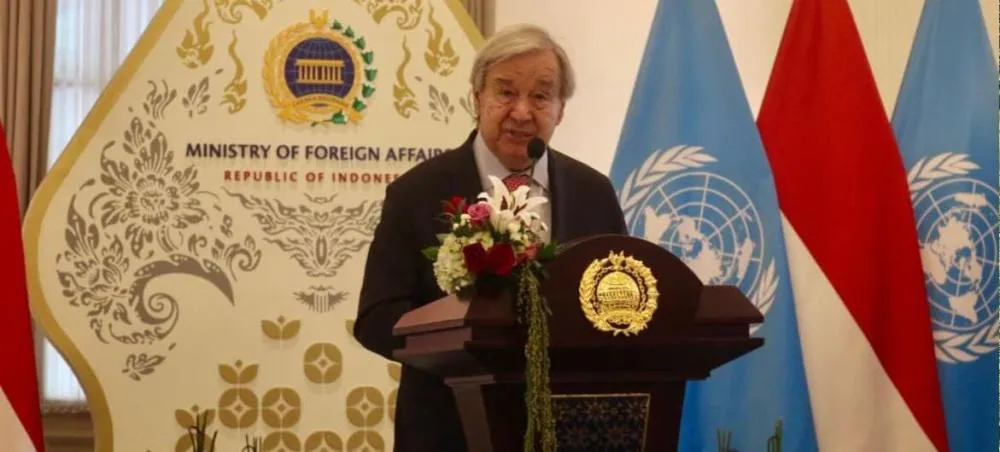 Guterres destaca papel da Indonésia na defesa da paz e do multilateralismo