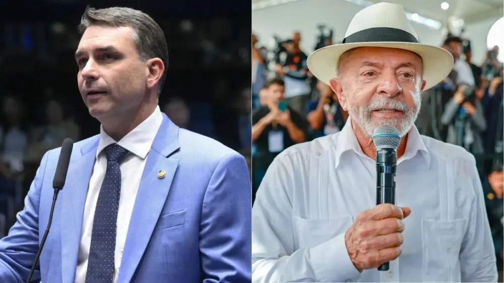 Pesquisa Veritá mostra Flávio Bolsonaro com 51,3% e Lula com 48,7% dos votos válidos