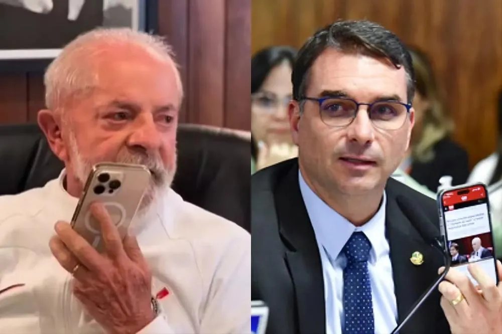 AtlasIntel: Flávio Bolsonaro aparece à frente de Lula na última pesquisa antes da eleição