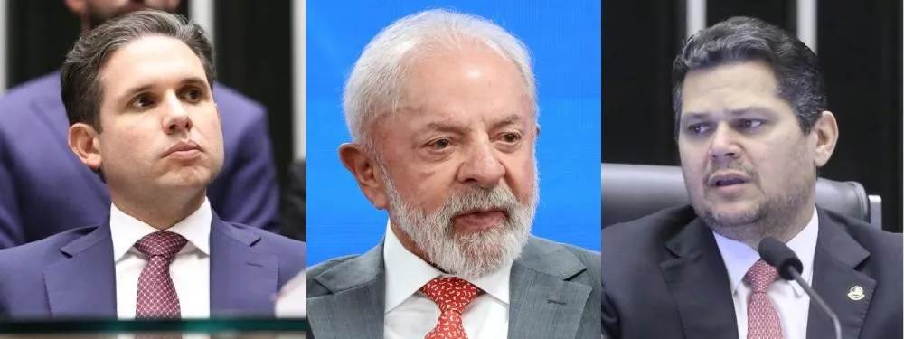 Lula recebe Hugo Motta e Davi Alcolumbre após vitória nas eleições